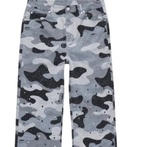 Homme Femme Snow Camo Jeans